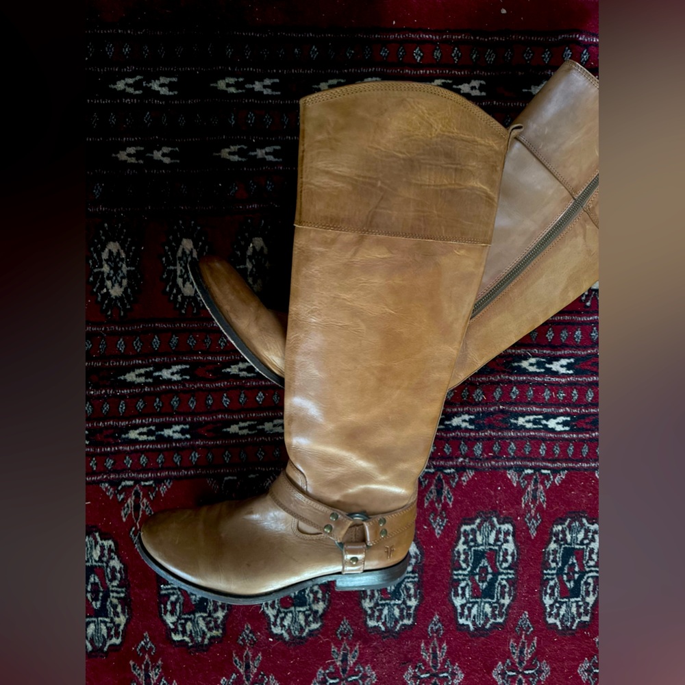 FRYE BOOTS! TOP OF THE LINE- most expensive pair they sold at the time!